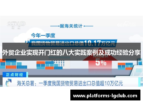 外贸企业实现开门红的八大实践案例及成功经验分享